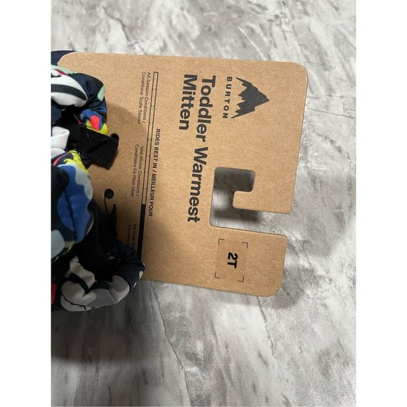 Burton Toddler Warmest Mittens Gloves Waterproof Insulated 2T Moonlit Grove NWT - Picture 4 of 6